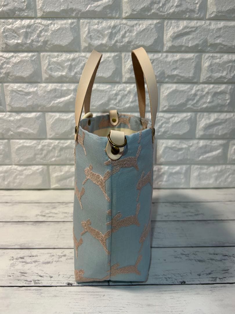 【1005】ミナペルホネンrun run runトートバッグ　ラスト1