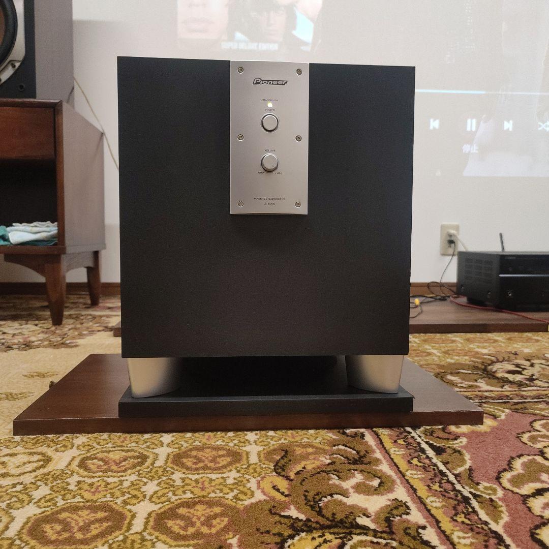 Pioneer S-EW5　サブウーファー ブラック　動作品