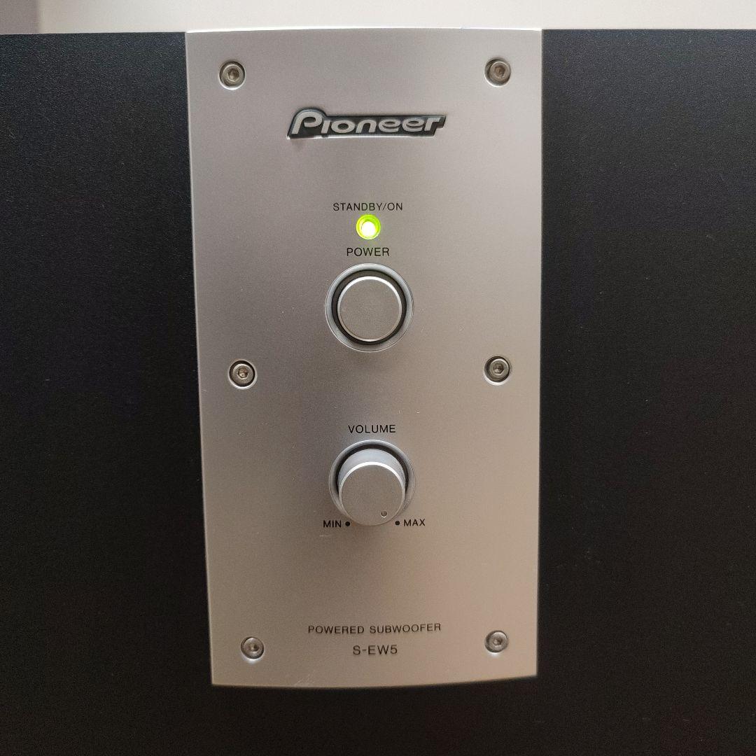 Pioneer S-EW5　サブウーファー ブラック　動作品