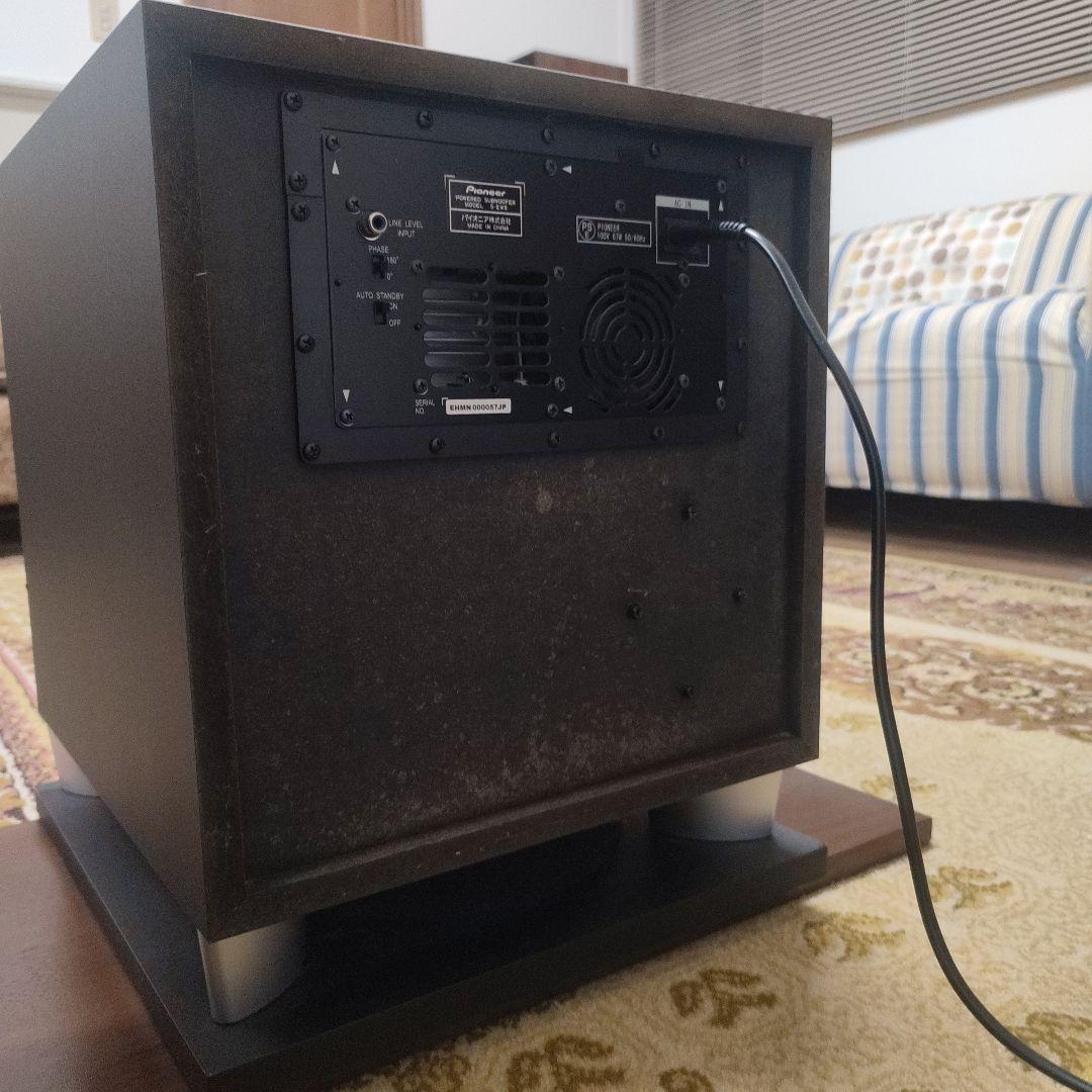 Pioneer S-EW5　サブウーファー ブラック　動作品