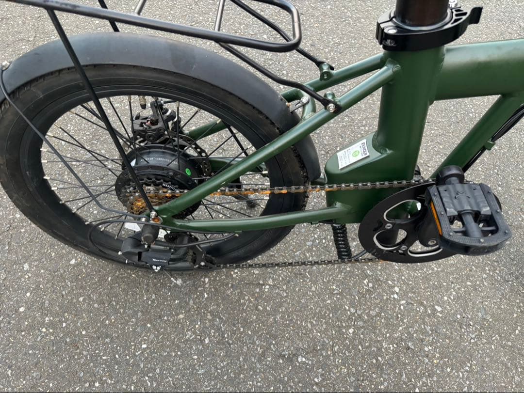 EENDUR 折りたたみ電動アシスト自転車 20インチ