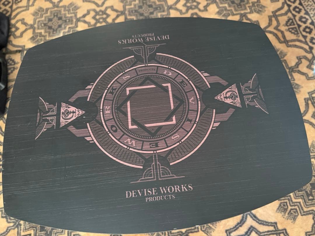 デバイスワークス　YOKOCHABU ちゃぶ台 ブラック