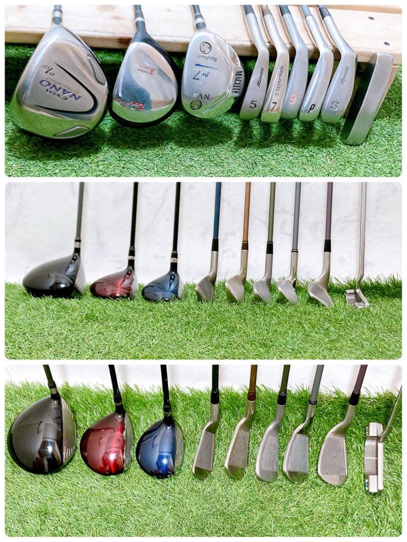 3 初心者オススメ　ゴルフクラブセット　レディース　バッグ　キャロウェイ