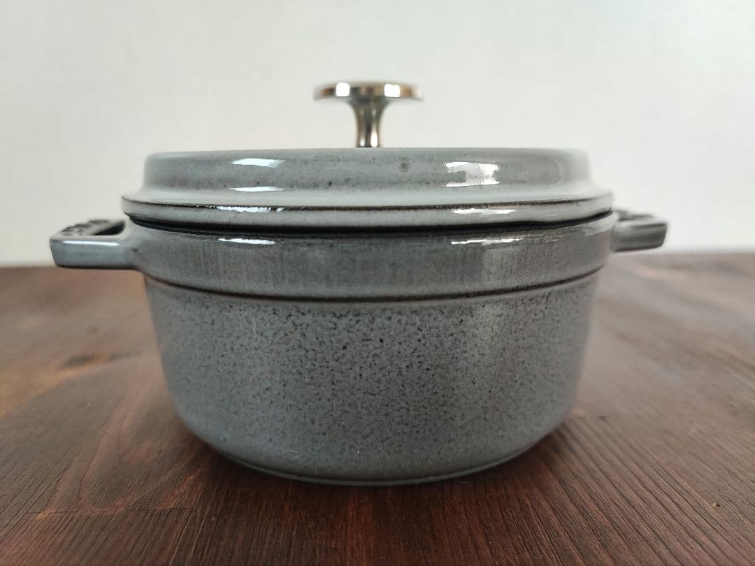 staub ピコ ココット ラウンド 12 グレー