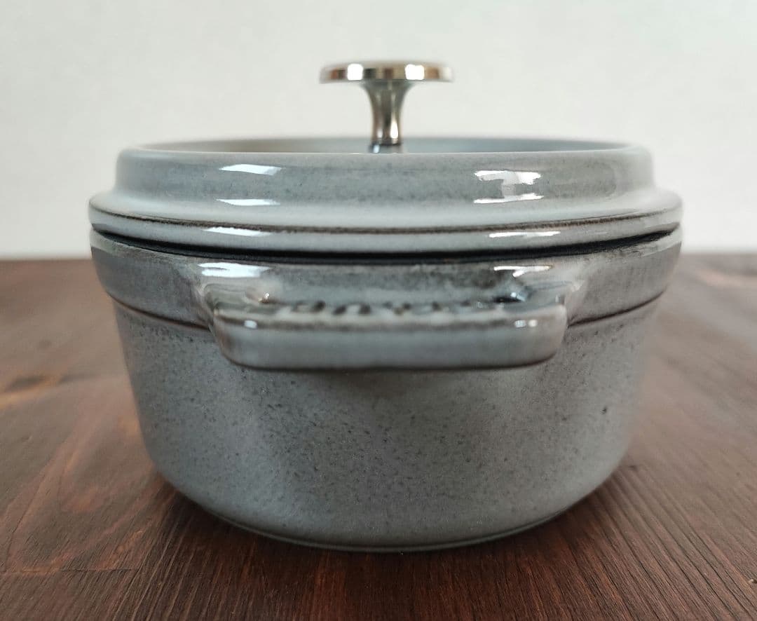 staub ピコ ココット ラウンド 12 グレー