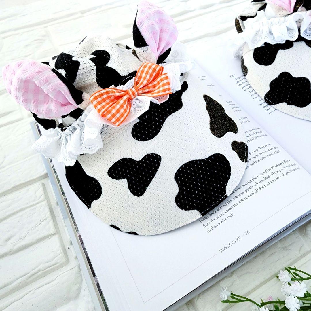 ぴーち様❤️くま耳付き帽子♡メッシュ♡コットン♡ハンドメイド犬服♡犬帽子