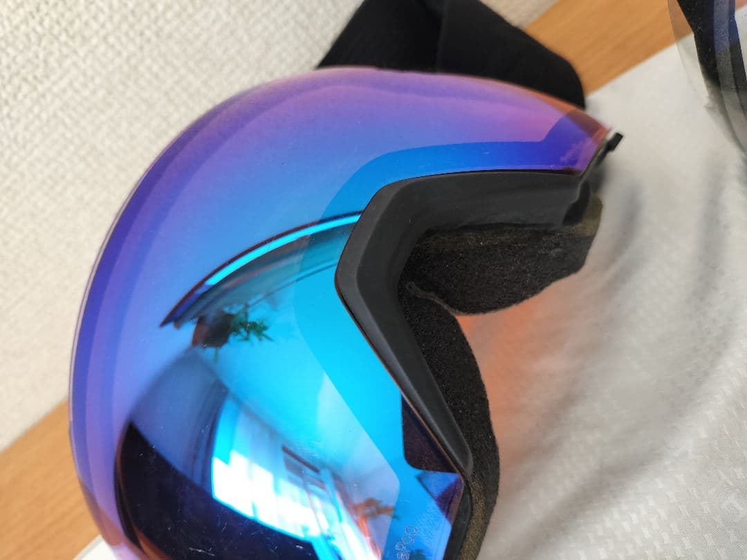 美品 SMITH I/O MAG XL ゴーグル Black アジアン