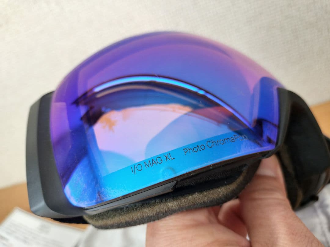 美品 SMITH I/O MAG XL ゴーグル Black アジアン