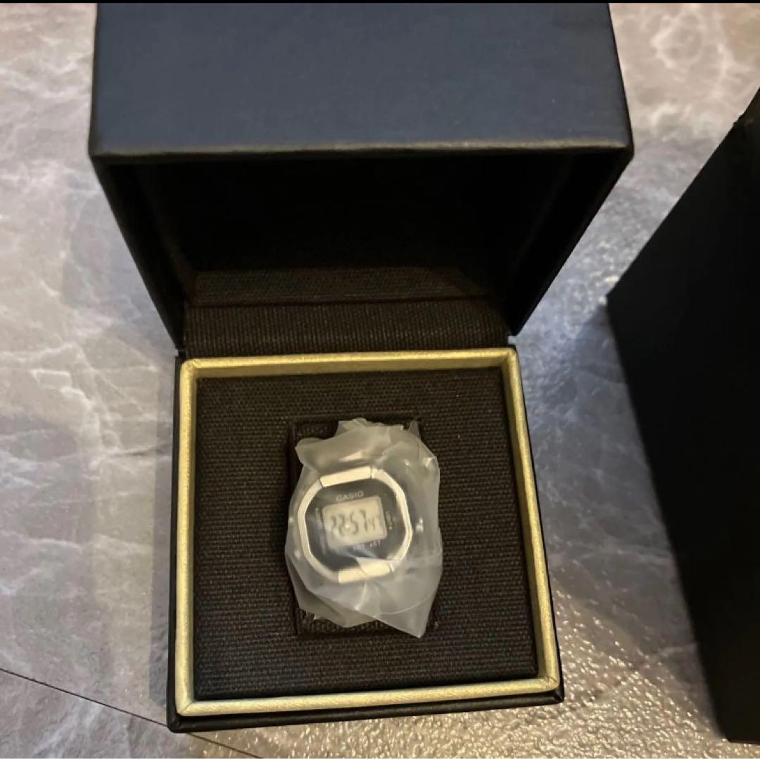 RING WATCH カシオ リングウォッチ シルバー　CRW-001-1JR