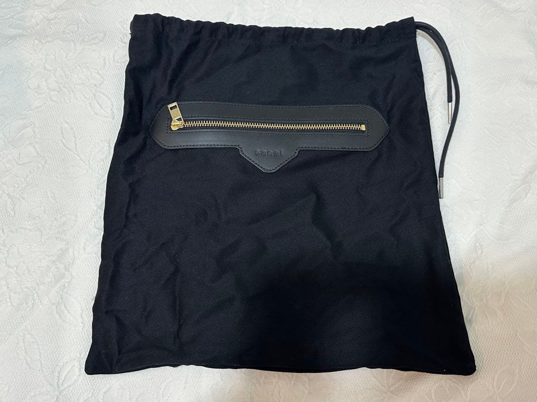 最終値下げ　SACAI ハイブリッド　マルシェ　マイクロ　バッグ　カゴバッグ