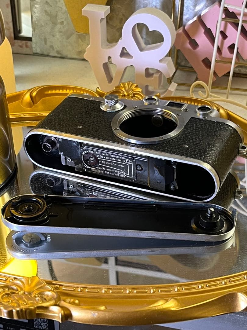 Leica IIIc バルナックライカ Canon 50mm f1.8付き