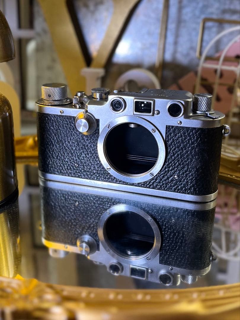 Leica IIIc バルナックライカ Canon 50mm f1.8付き