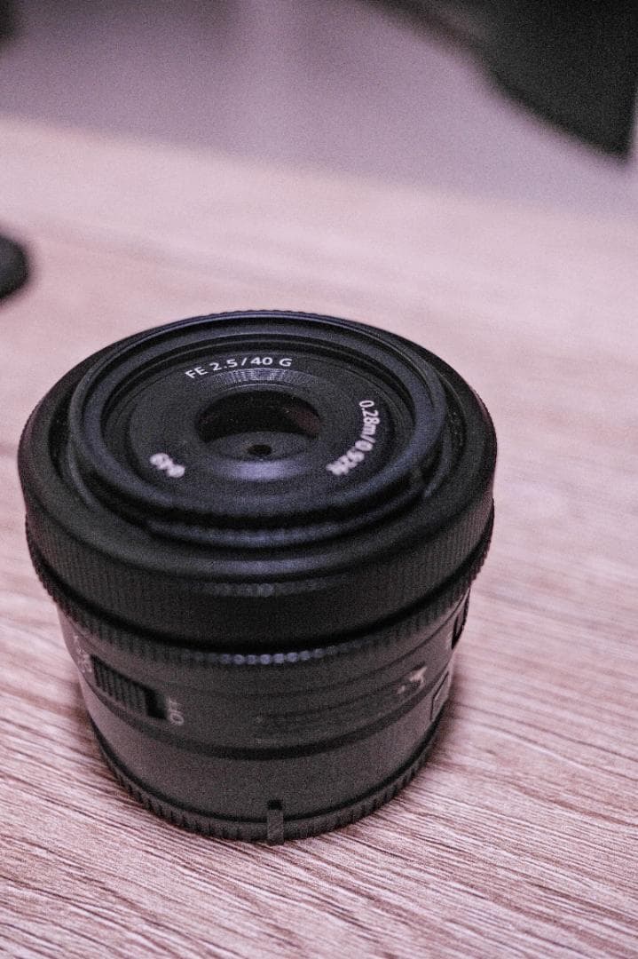 SONY FE 2.5/40 G 単焦点レンズ