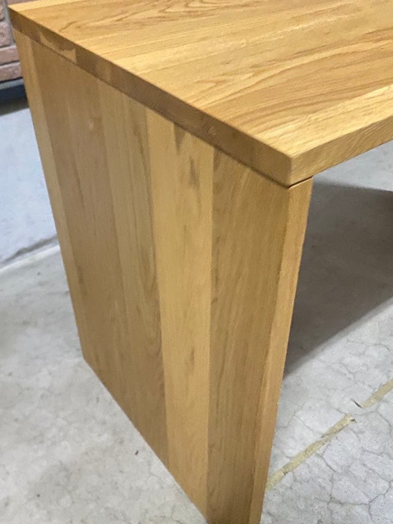 【さくら】無印良品 無垢材　デスク オーク材 W110cm