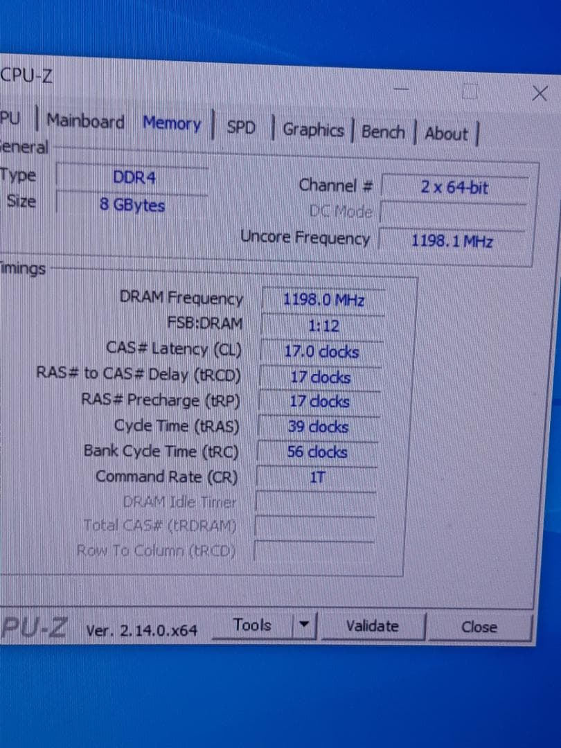 自作PC　Ryzen7 1700・8GB・256GB・GTX650Ti