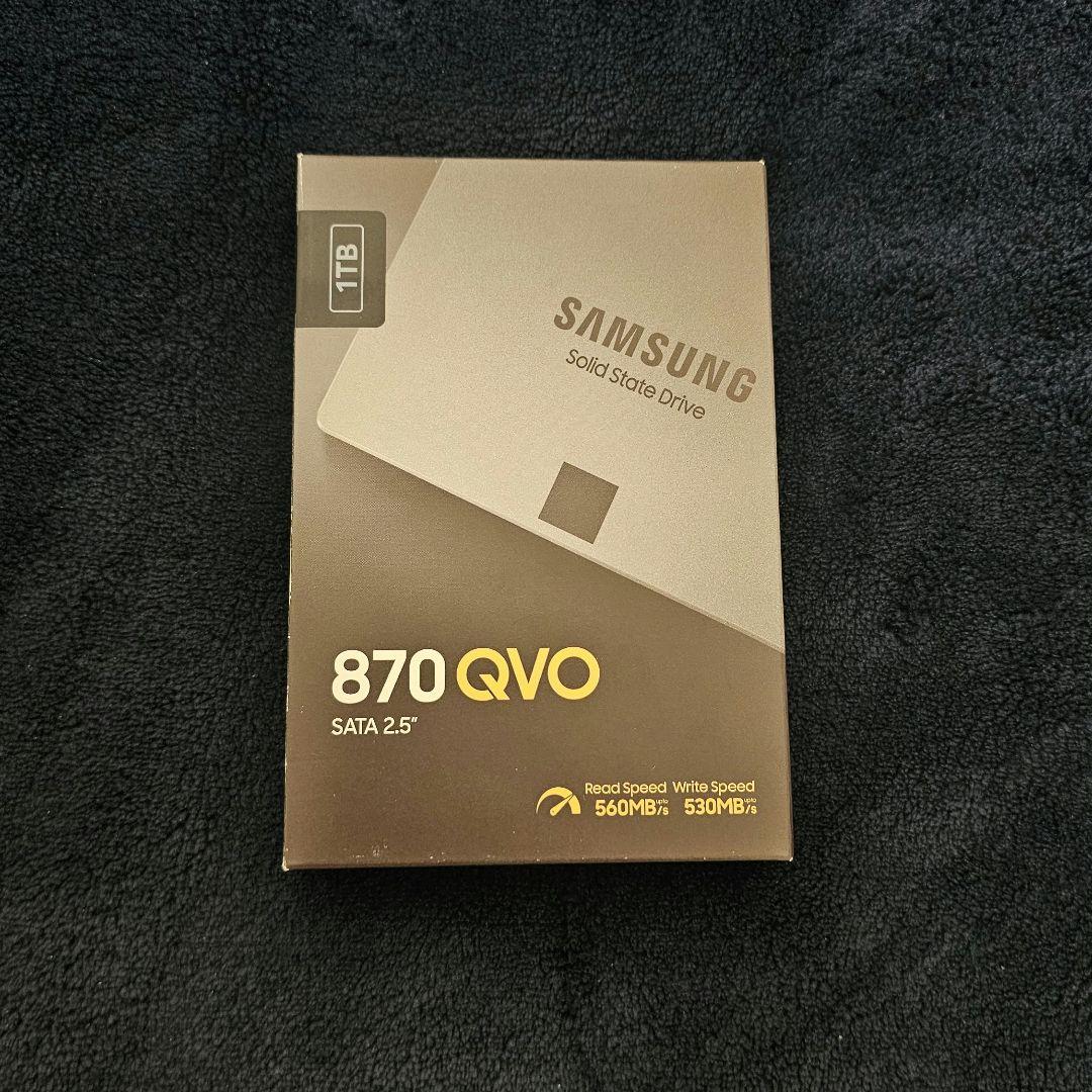内蔵型SSD Samsung 870 QVO 1TB SATA 2.5\" SSD