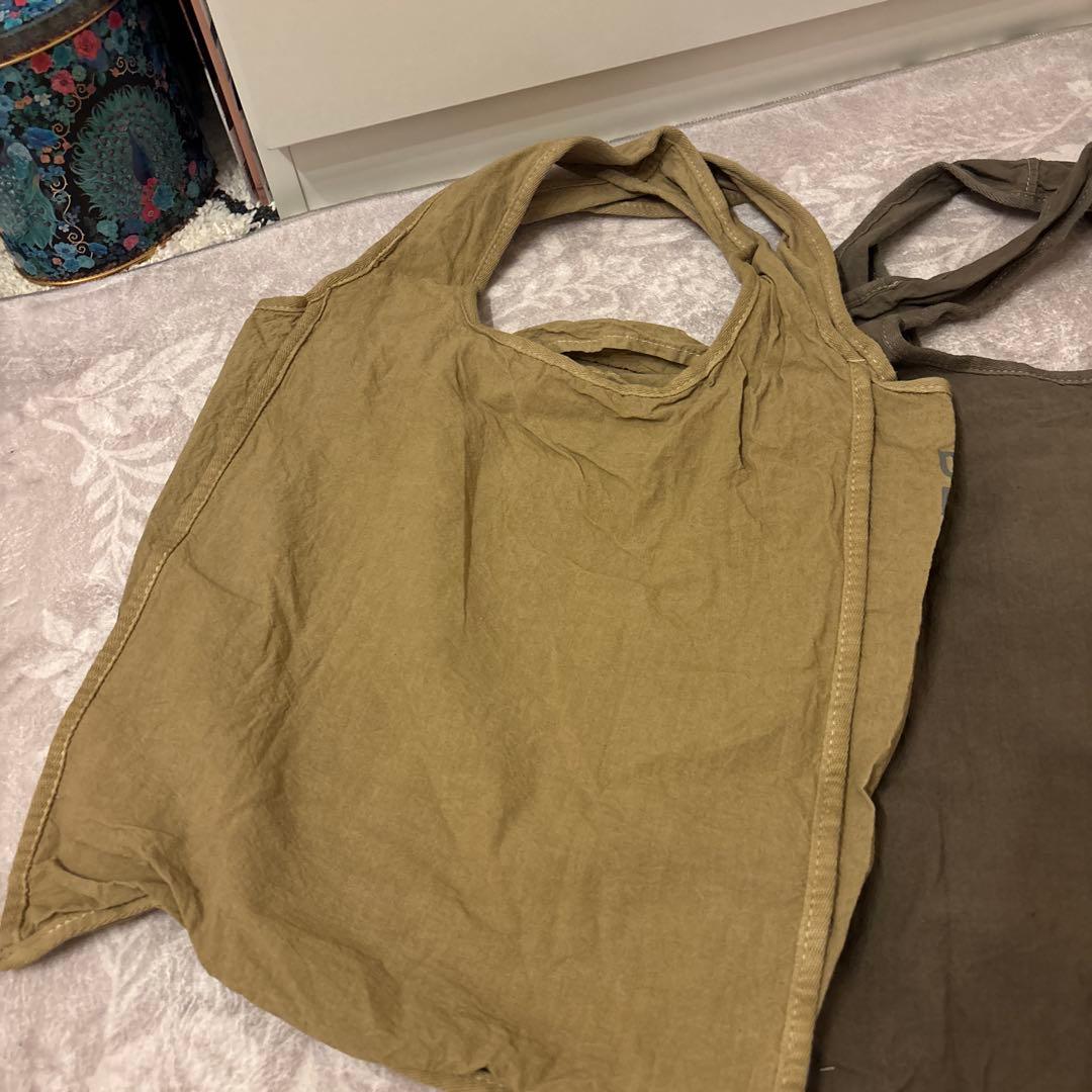 DEAN & DELUCA 珈琲染めショッピングバッグ3色セット　2025年