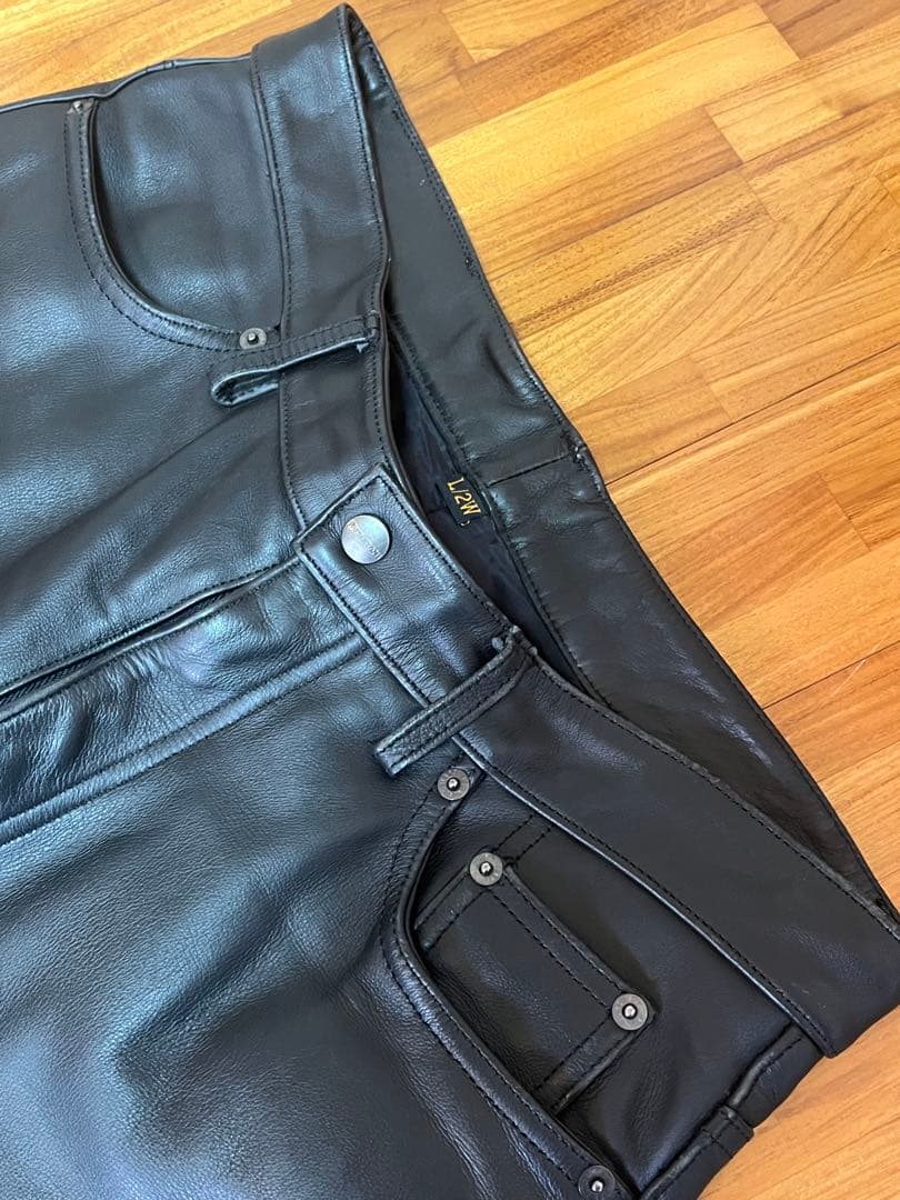 クシタニ　牛革レザーパンツ　サイズＬ/2W