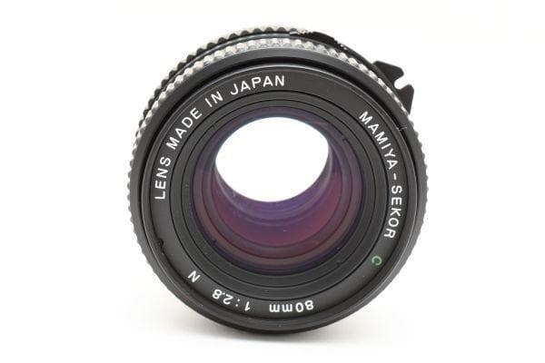 美品 MAMIYA SEKOR C 80mm F2.8 #109-2