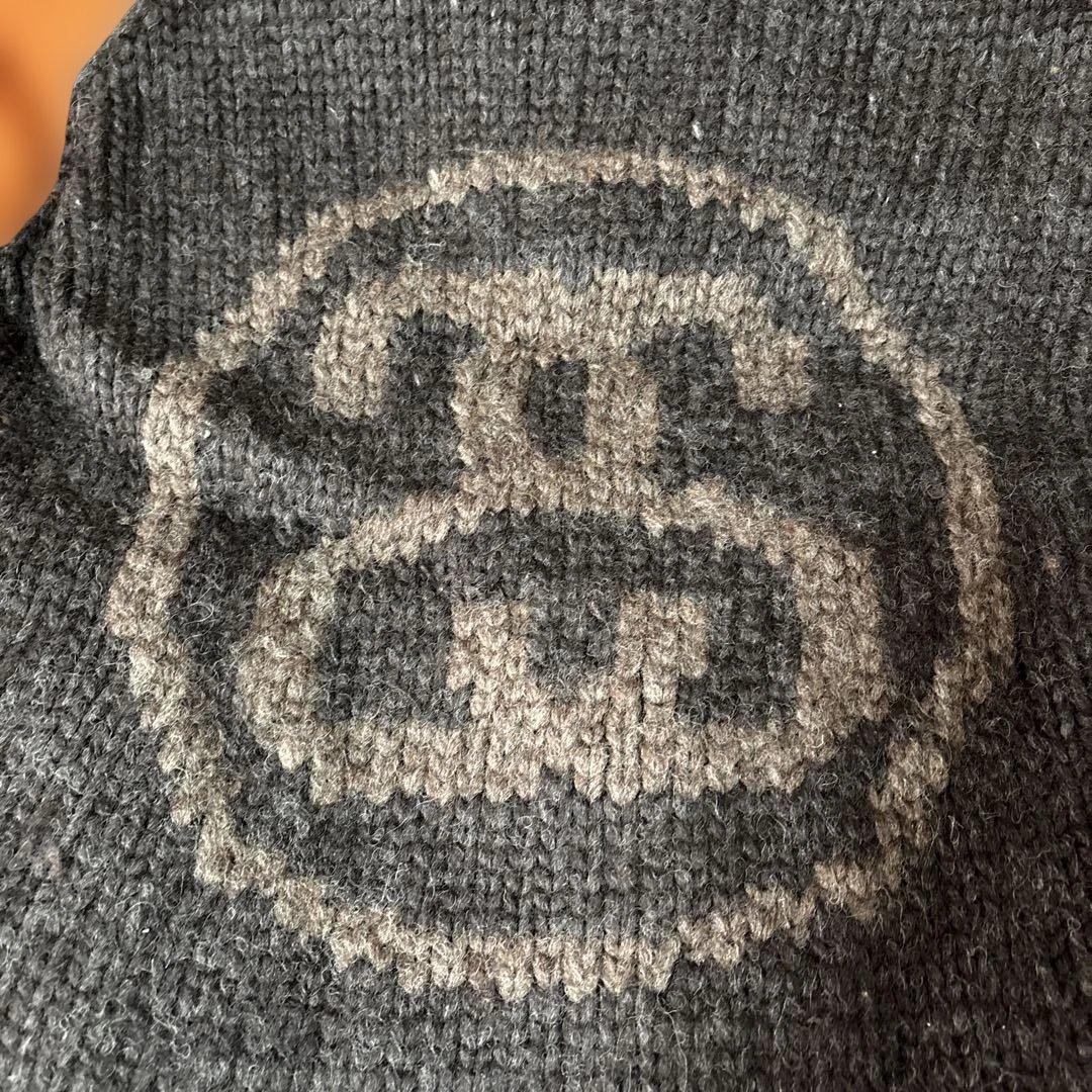本日限Stussyステューシーcanadian sweaterカウチンニッチ希少