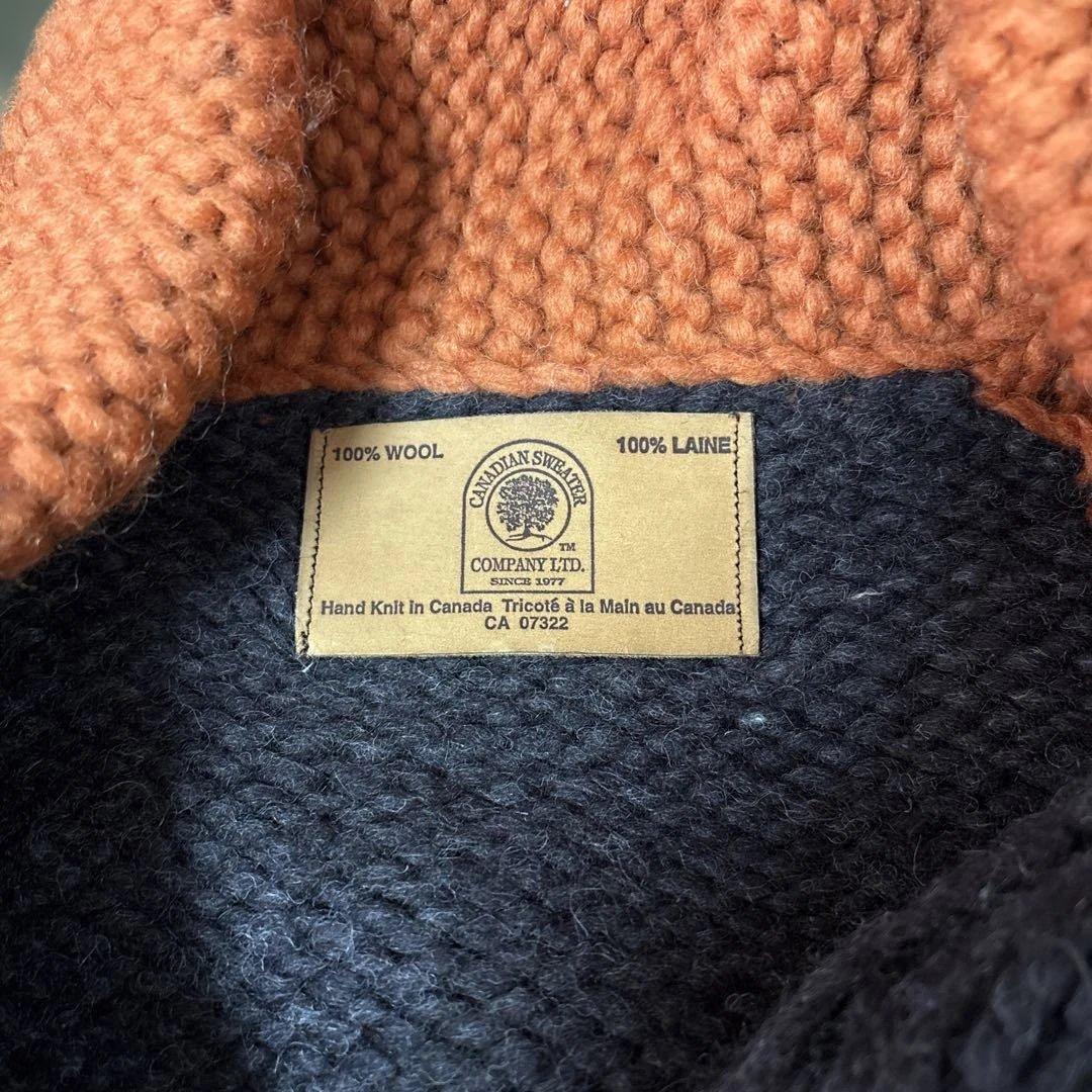 本日限Stussyステューシーcanadian sweaterカウチンニッチ希少