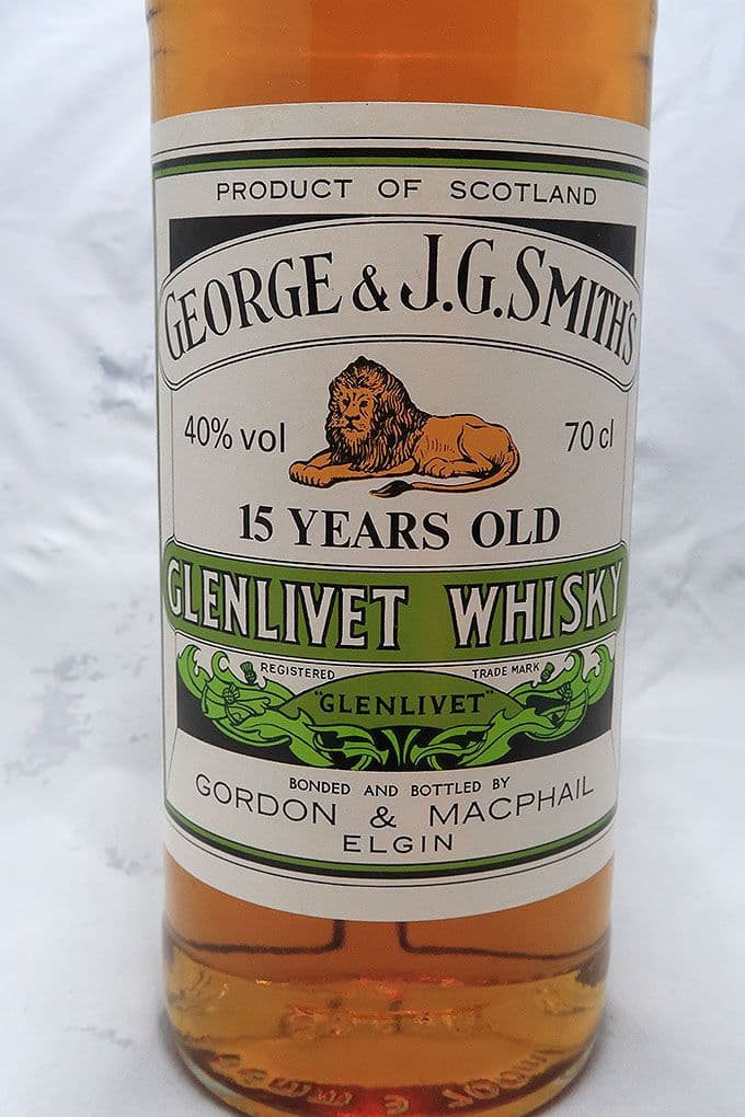 G＆Sグレンリベット１５年ゴードン＆マクファイル社シングルモルトウィスキー40%