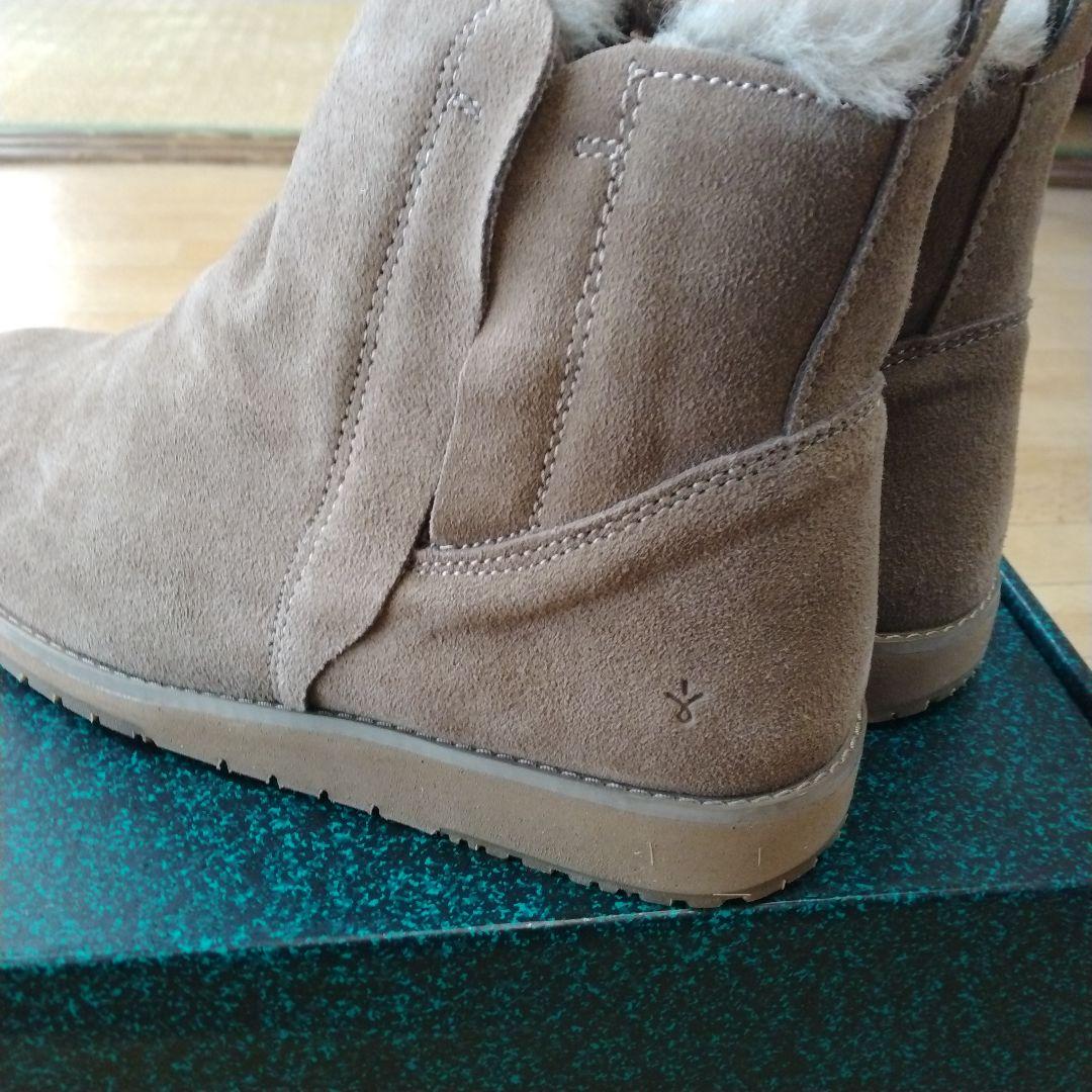 【未使用品】EMU Australia ムートンサイドゴアブーツ 25cm