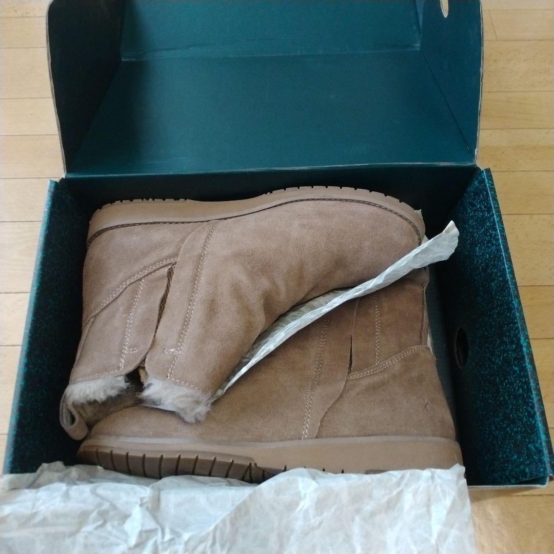【未使用品】EMU Australia ムートンサイドゴアブーツ 25cm