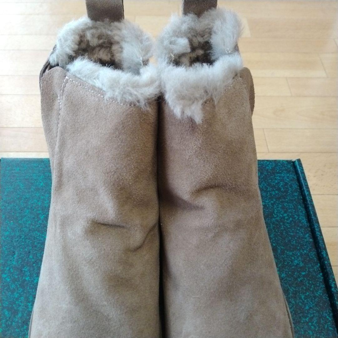 【未使用品】EMU Australia ムートンサイドゴアブーツ 25cm