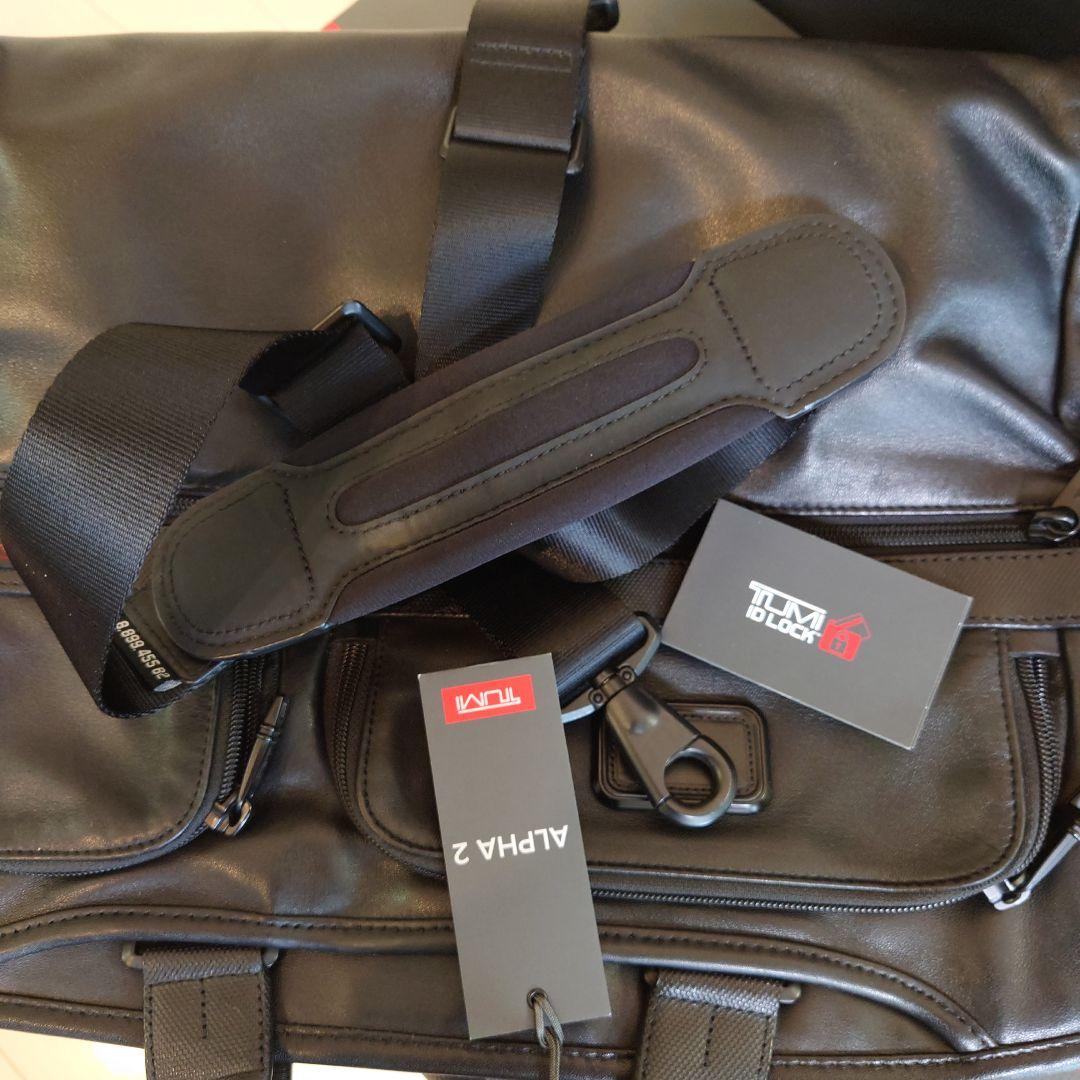 【美品】TUMI ALPHA2 96114D2 ブラック ビジネスバッグ