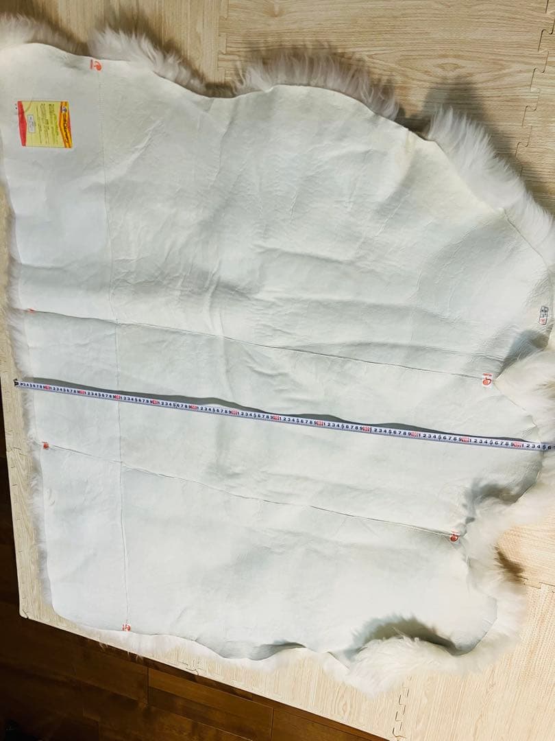 特大　ニチロムートン　ラグ　nichiro NICHIRO ラグマット　羊毛皮