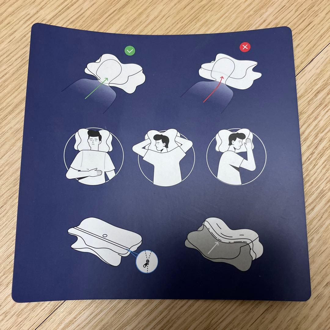 新品未開封‼️　Derila デリラ　エルゴ　枕　ピローとカバー　ドイツ製