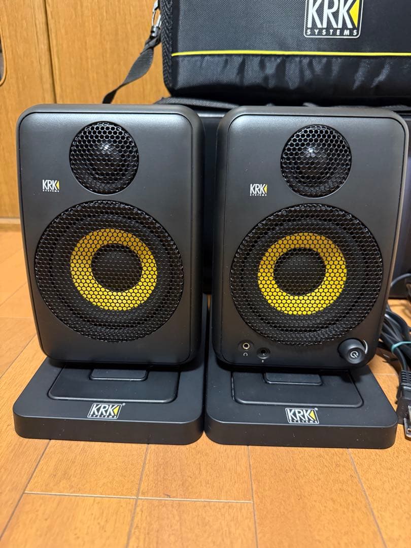 KRK GoAux4 4インチ Bluetoothスピーカー 【美品 完品】