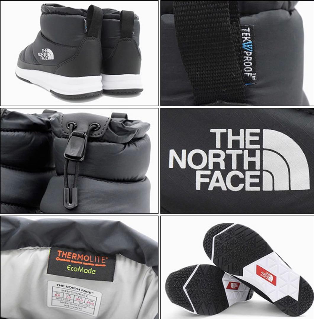 m!! NORTH FACEノースフェイス ヌプシブーツ　スノーブーツ25