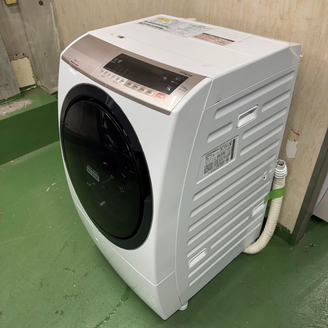 207★2019年製★日立　ドラム式洗濯機　11KG 大型　ファミリー