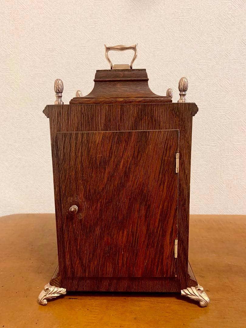 アンティーク WUBA Warmink 置時計 オランダ製 ムーンフェイズ