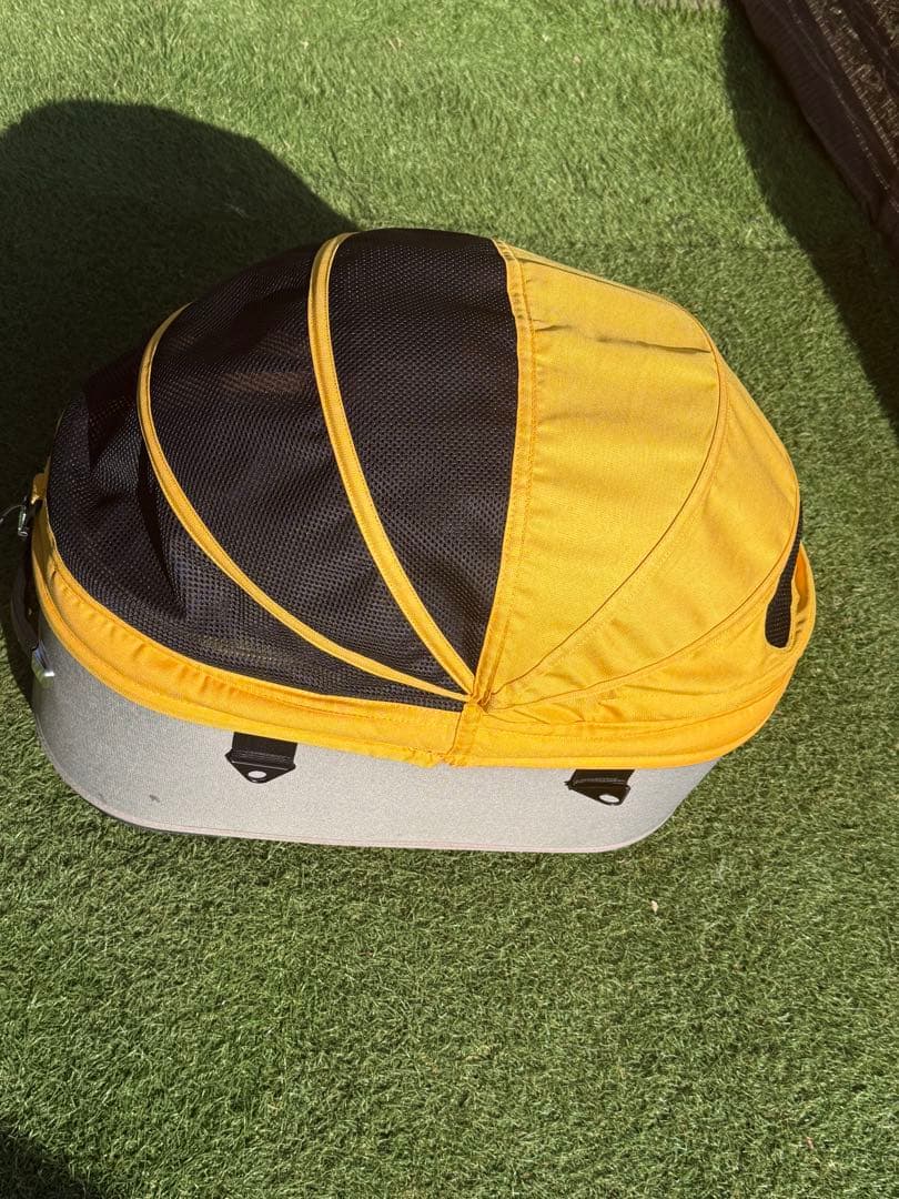 AIRBUGGY DOME3 ラージサイズ　イエロー/グレー