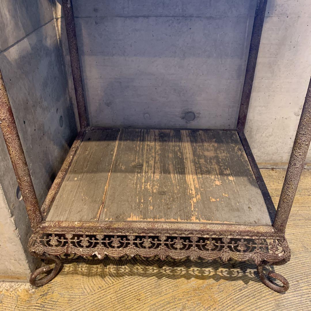 コベントガーデン　　古材　アンティーク調　3段棚