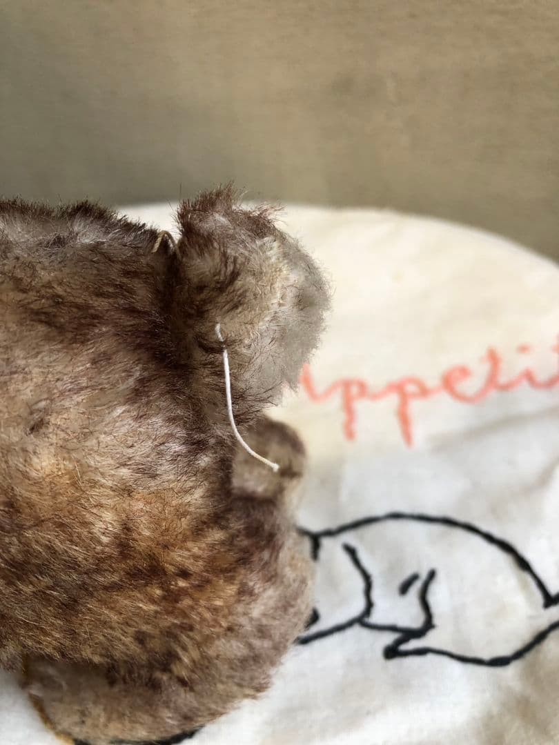 アンティーク シュタイフ 大きいお目々のうさぎちゃん ドイツ製 Steiff