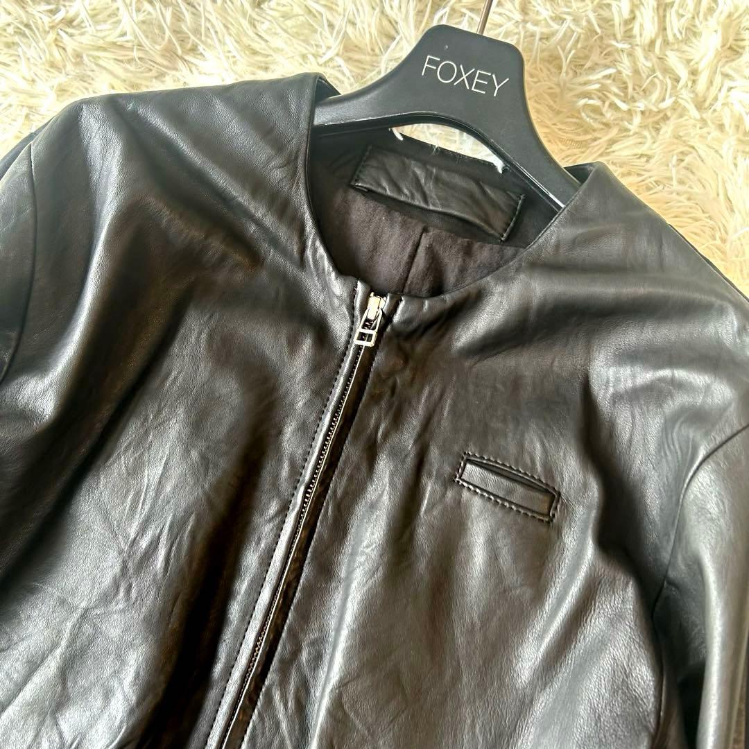 ドゥルカマラ　Dulcamara ドッキング　シングルラムレザージャケット　黒