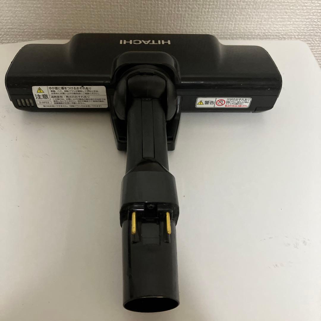 格安　動作保証　D-AP53 日立　掃除機　ヘッド　回転ブラシ　破損あり　黒