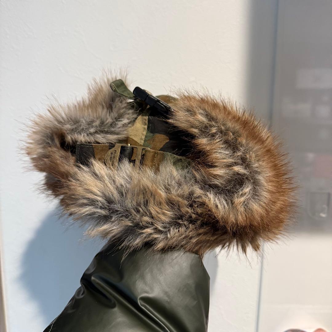 Protocol Index 迷彩ファーキャップ