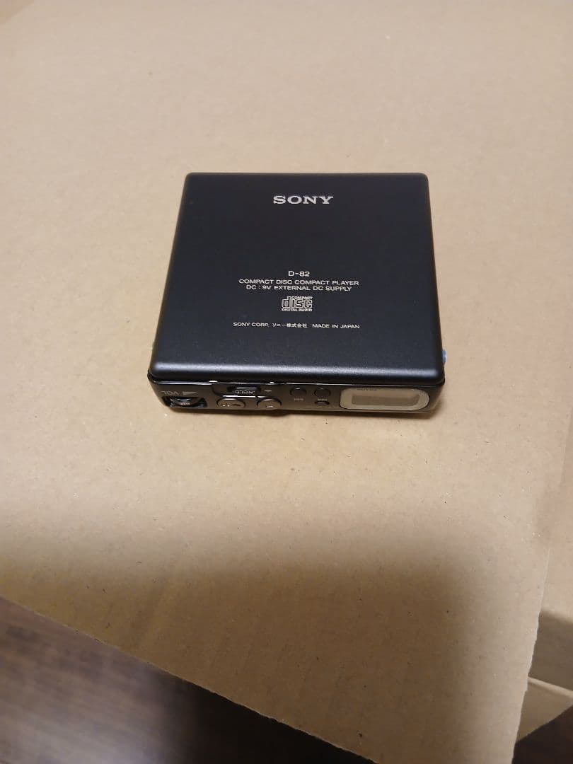 ソニー/SONY　D-82　CDウォークマン　通電確認　WALKMAN