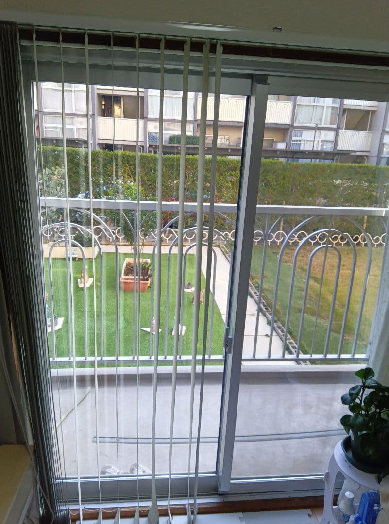 タチカワ バーチカルブラインド 　ホワイト　 実測で　幅1830✕高さ1850