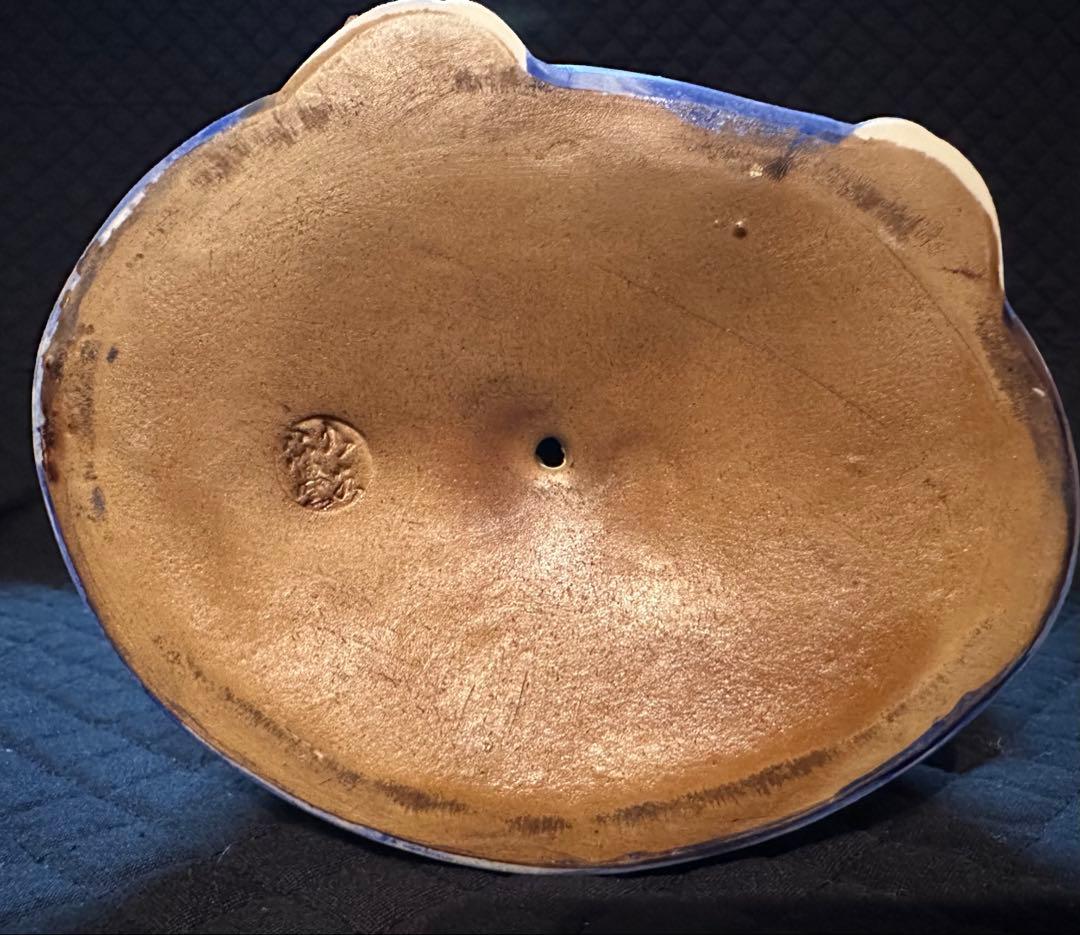 恵比寿大黒 金彩色絵磁器人形一対 金屏風付 縁起物