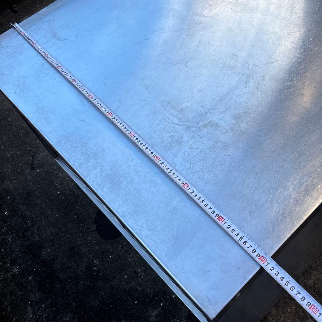 業務用ステンレス スライドドア収納キャビネット　両面扉