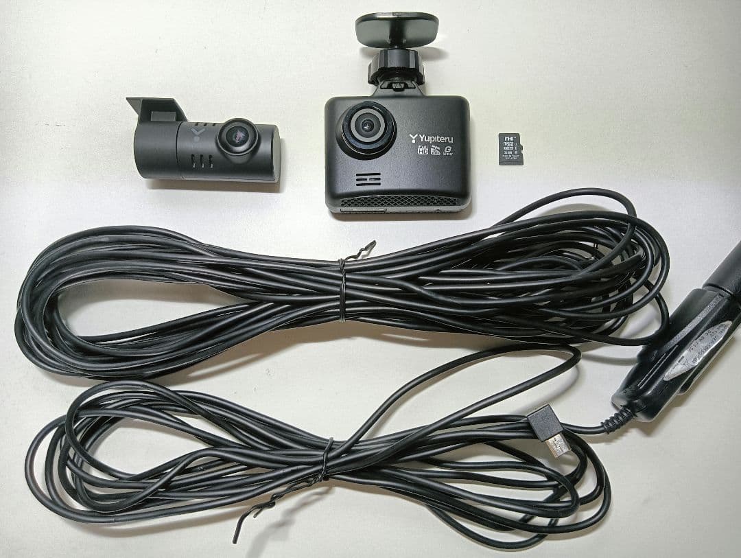 468【作動確認済】ユピテル WDT510 前後撮影