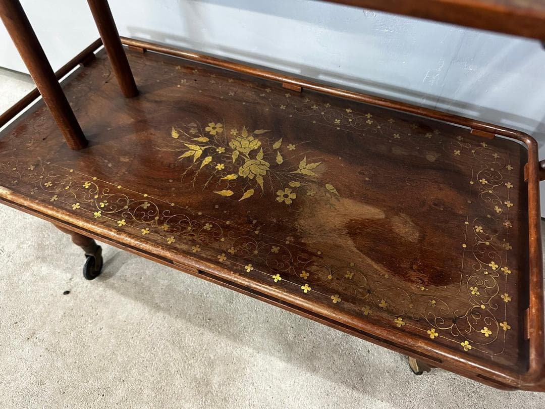 イギリスヴィンテージ トローリーワゴン テーブルワゴン キッチンワゴン ワゴン