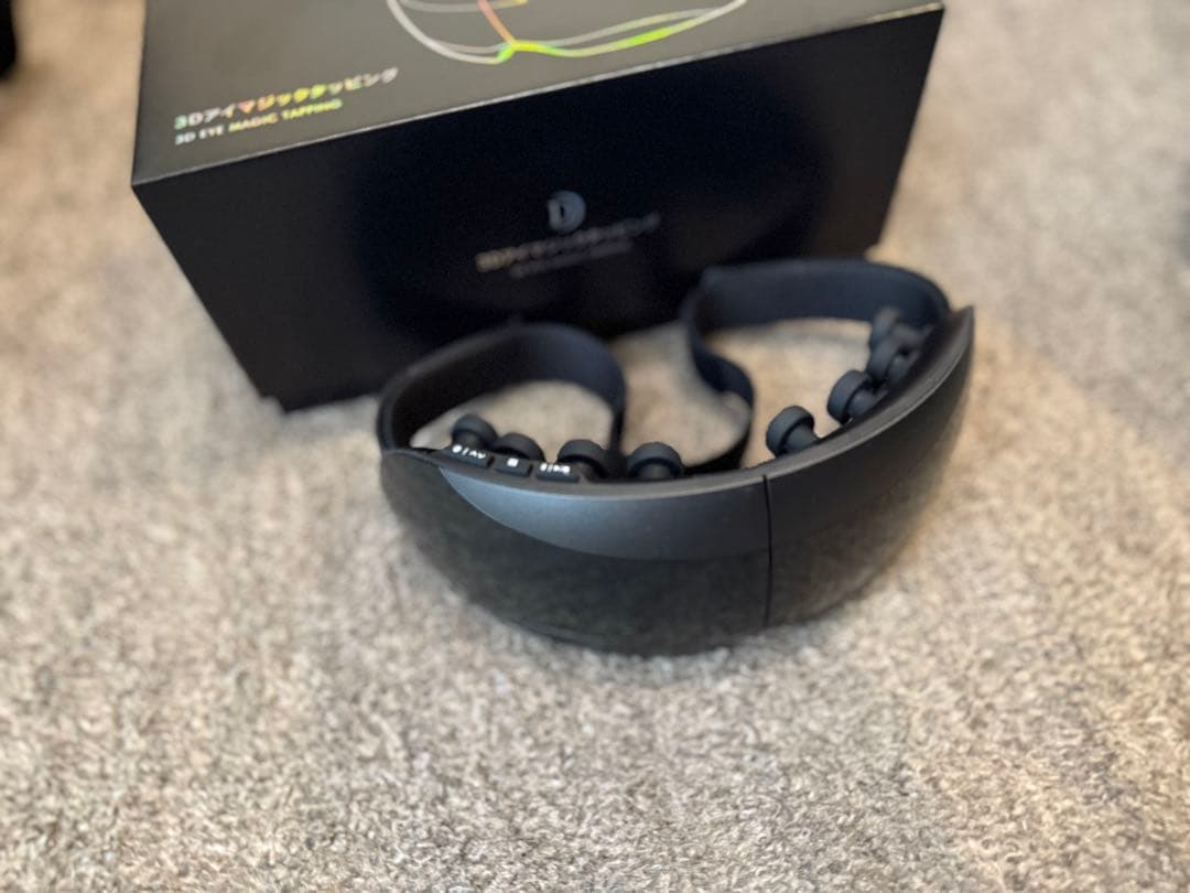 ほぼ未使用　ドクターエア 3Dアイマジックタッピング REM-05 ブラック