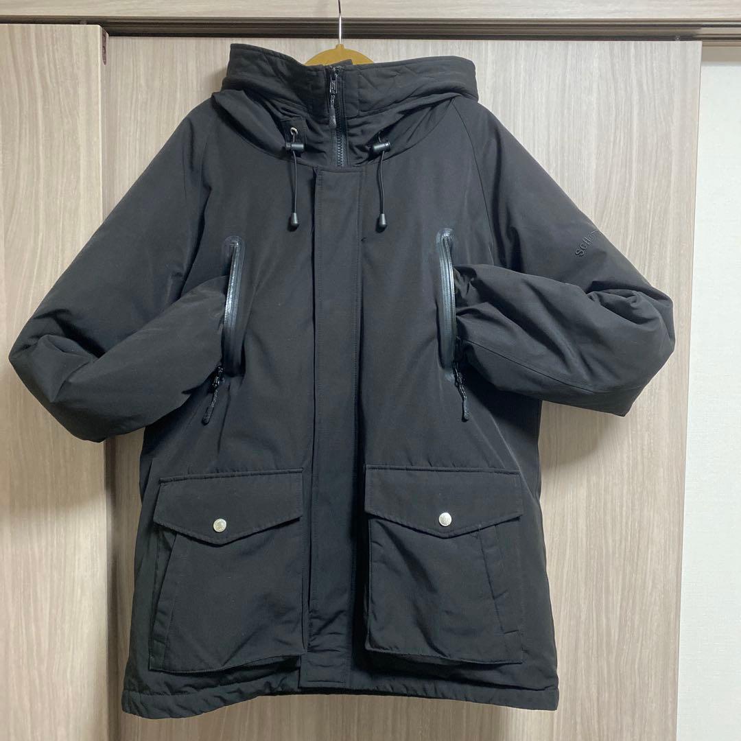 ま*ー様 SCHOTT BROS ブラックダウンジャケット